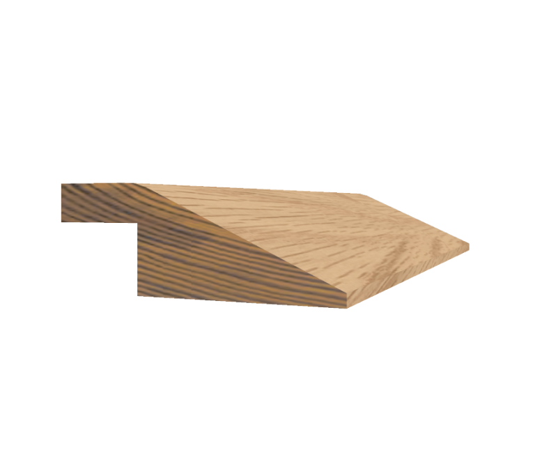 1593 - Moulure de finition pour plancher flottant 8 mm